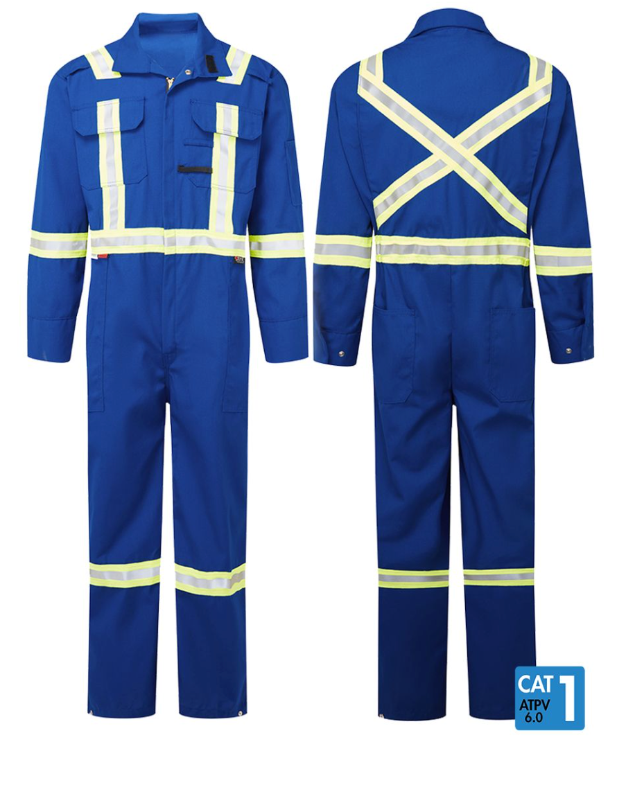 Nomex® Essential 6 oz Deluxe Coveralls - Royal Blue