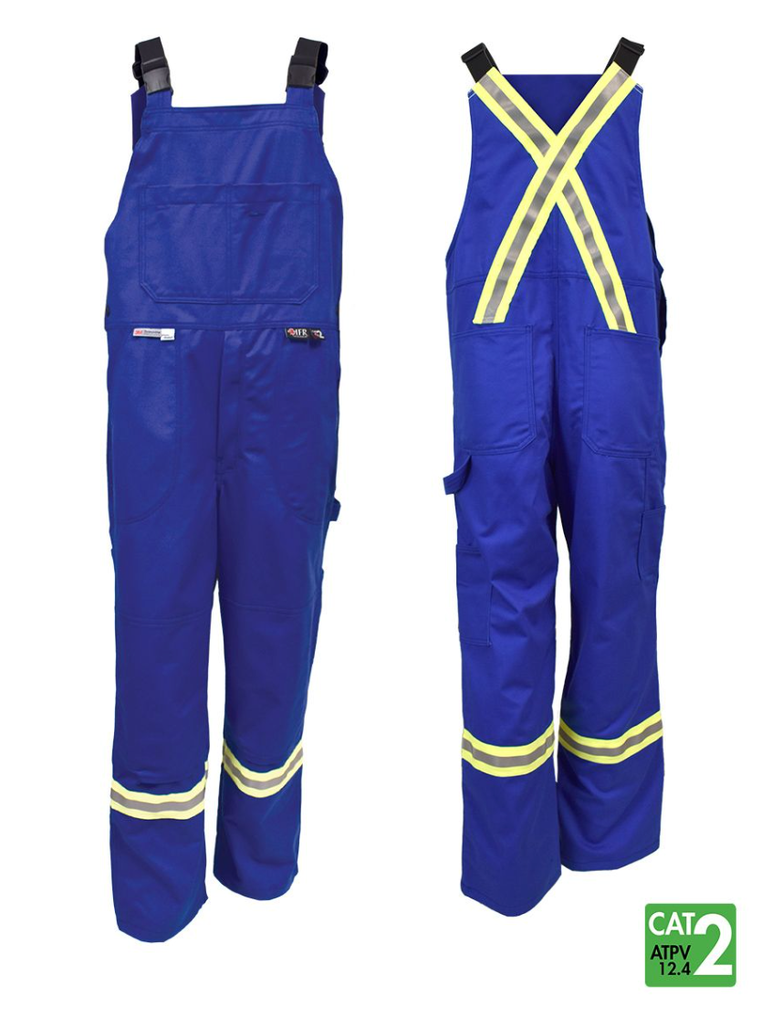 UltraSoft® 9 oz Bib Pants - Royal Blue