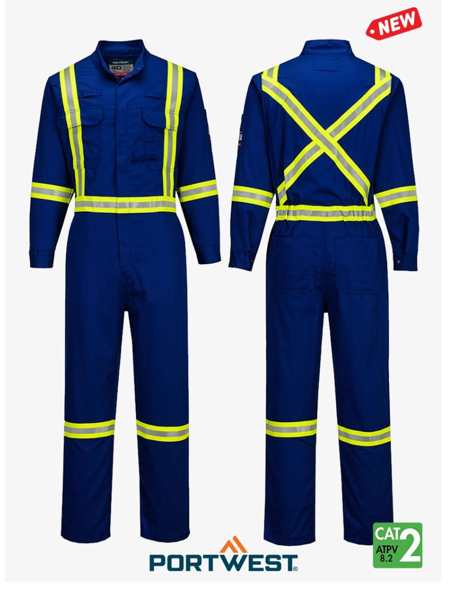 Bizflame® 88/12 Iona Extra 7oz FR Coverall