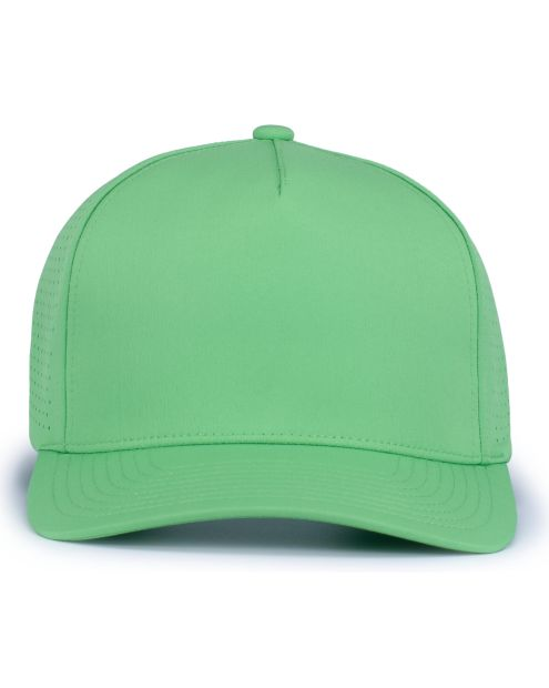 Retro green snapback hat