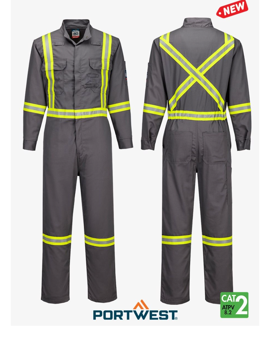Bizflame® 88/12 Iona Extra 7oz FR Coverall