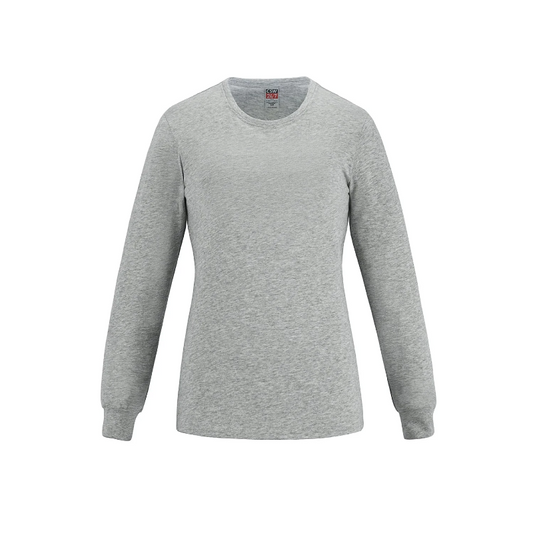 CSW 24/7 S05616 - Breeze - Ladies Ring Spun Combed Cotton Long Sleeve Crewneck T-Shirt